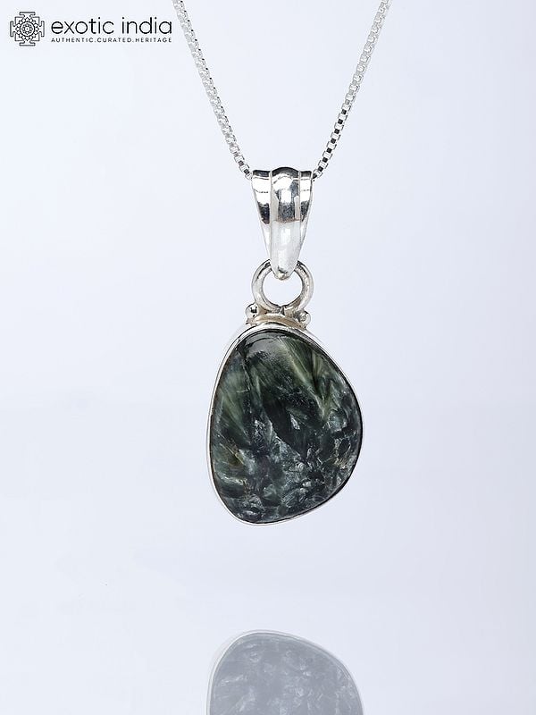 Seraphinite Gemstone Pendant