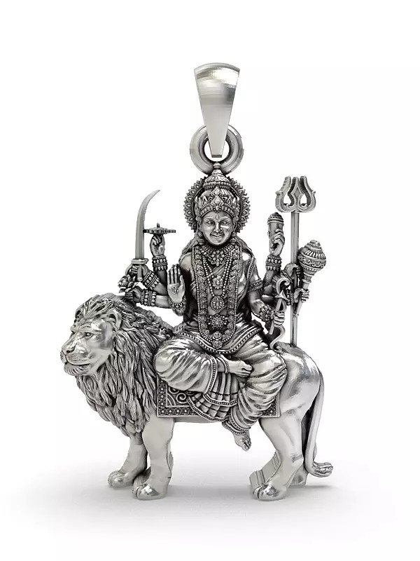 Ambe Maa (Goddess Durga) Pendant