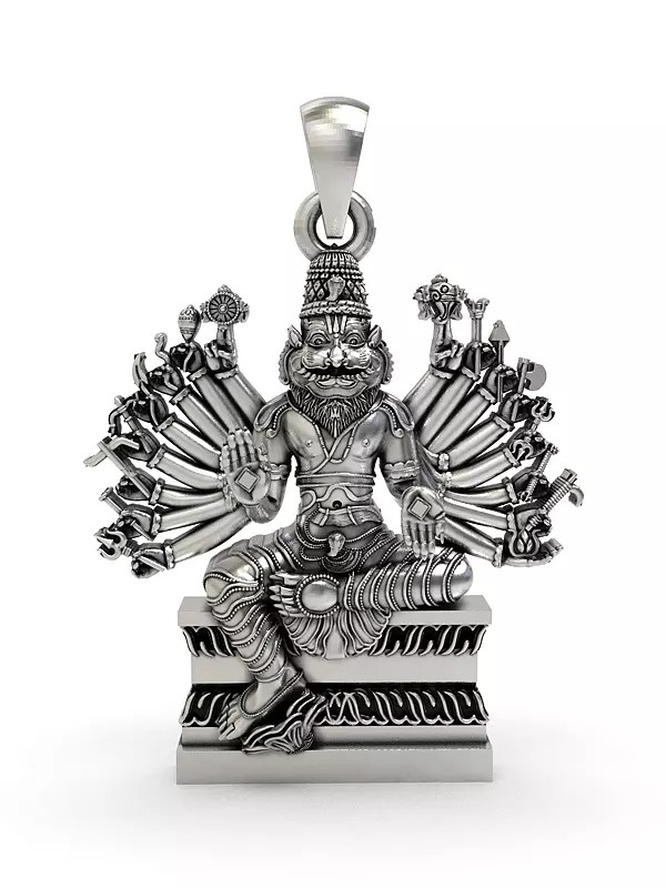 Lord Narasimha (Avatara of Vishnu) Pendant