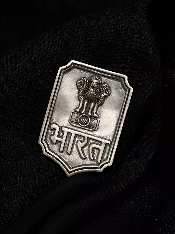 The Ashoka Stambha - Silver Brooch