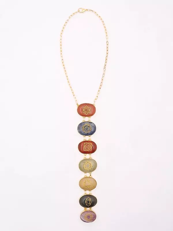 Seven Chakra Statement Necklace