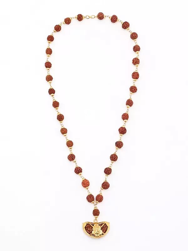 Ganesha Rudraksha Mala | Spiritual Jewelry