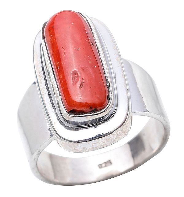 Coral Ring | Coral Stone Jewelry
