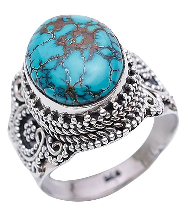 Turquoise Ring | Exotic India Art