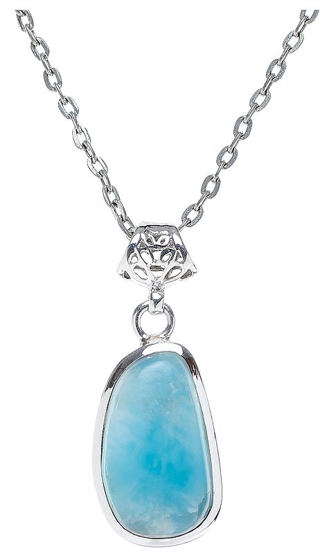 Larimar Pendant | Exotic India Art