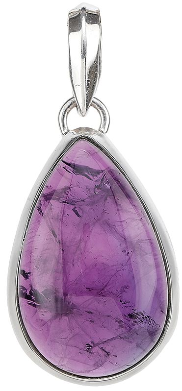 Teardrop Amethyst Pendant