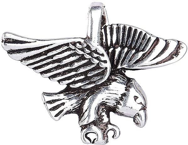 Sterling Silver Soaring Eagle Pendant