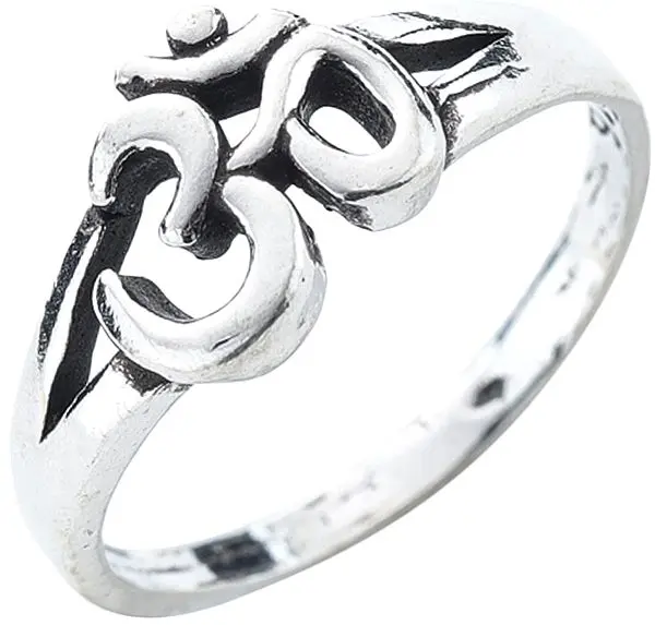 OM (AUM) Sterling Silver Ring