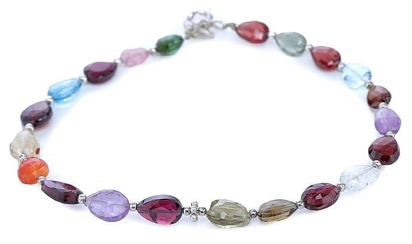 Multi-Color Stone Bracelet