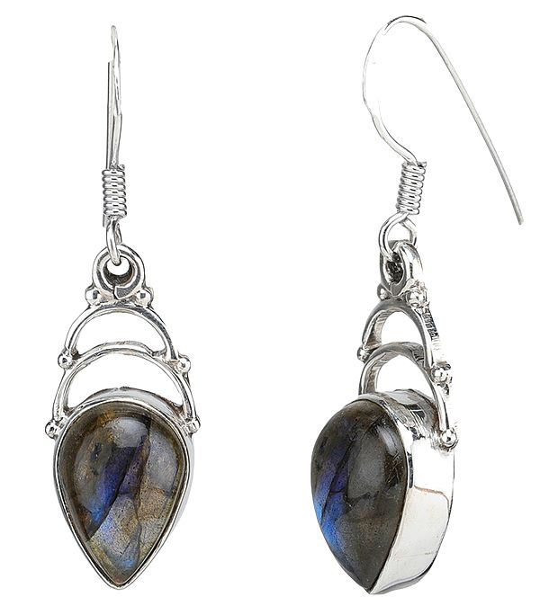 Sterling Silver Earrings | Amethyst Stone Jewelry