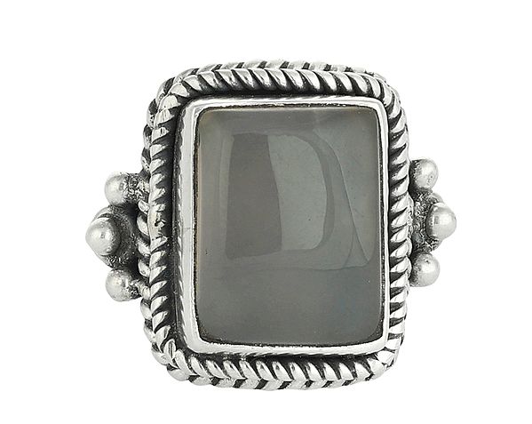 Rose Quartz Ring - Sterling Silver