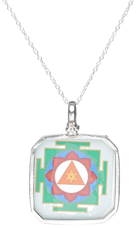 Yantra Pendant with Sterling Silver