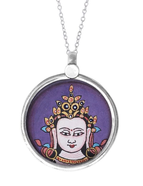 Lord Buddha Sterling Silver Pendant