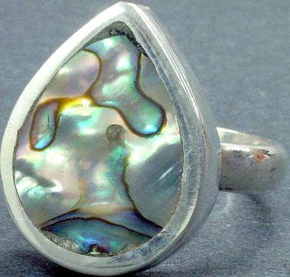 Abalone Shell Ring