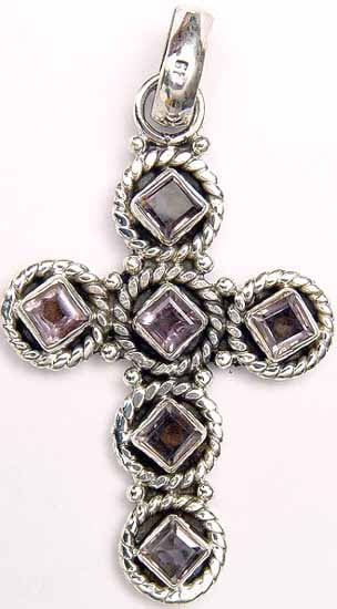 amethyst cross