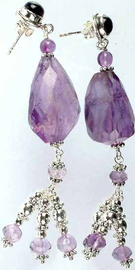 Amethyst Ear Rings