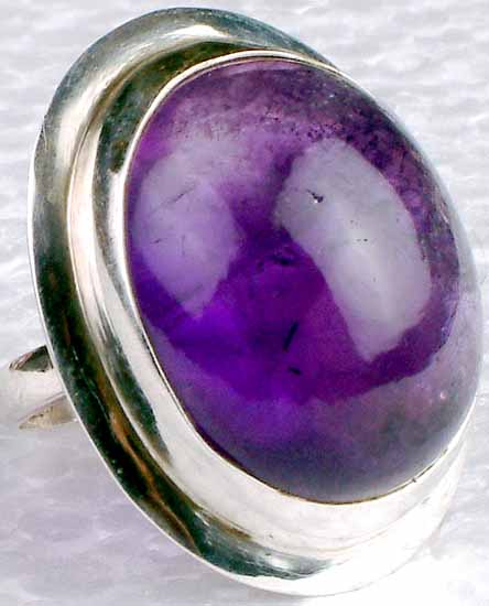 Amethyst Oval Ring