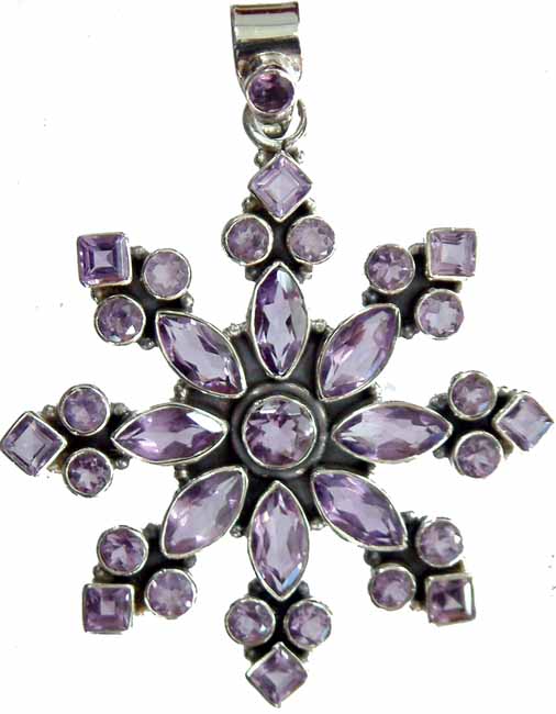 Amethyst Star Pendant