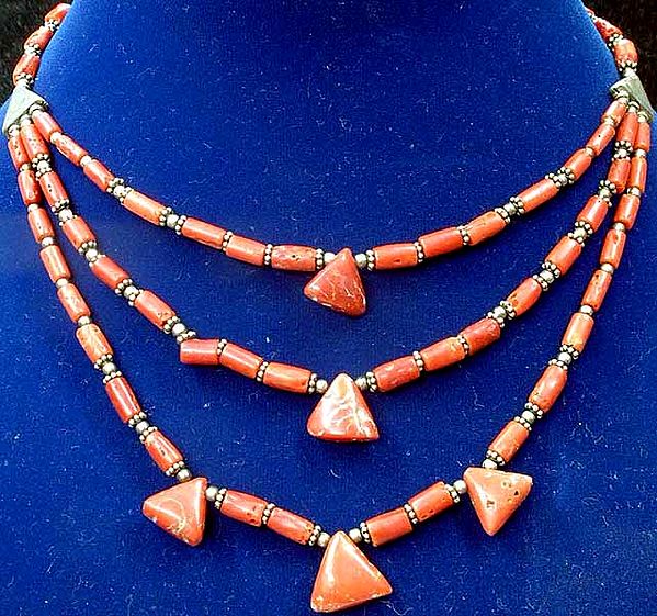 Antiquated Coral Necklace