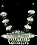 Antiquated Mughal Necklace with Black Cord