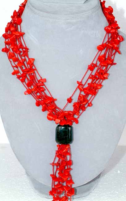 Blood Chip Necklace