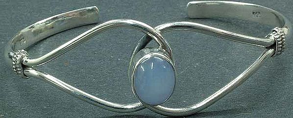Blue Chalcedony Bracelet