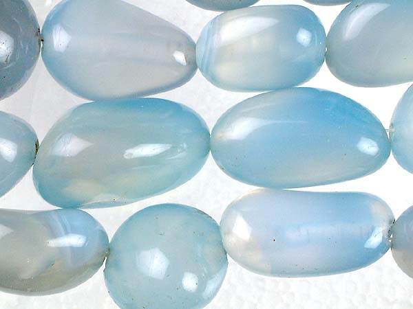 Blue Chalcedony Chunky Nuggets
