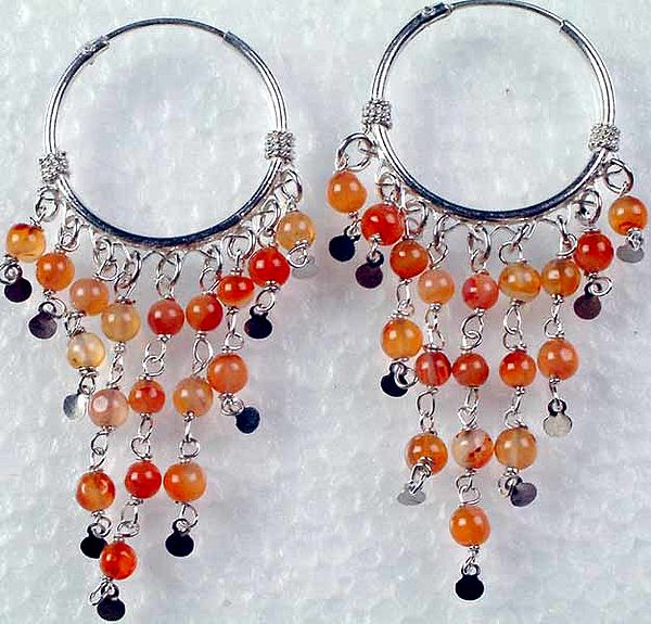 Carnelian Ear Rings