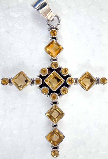 Citrine Cross