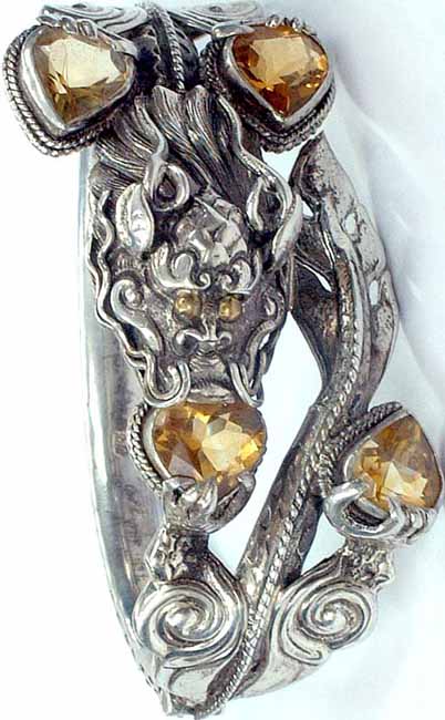 Citrine Dragon Bracelet