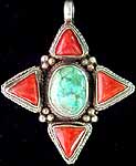 Coral Turquoise Star