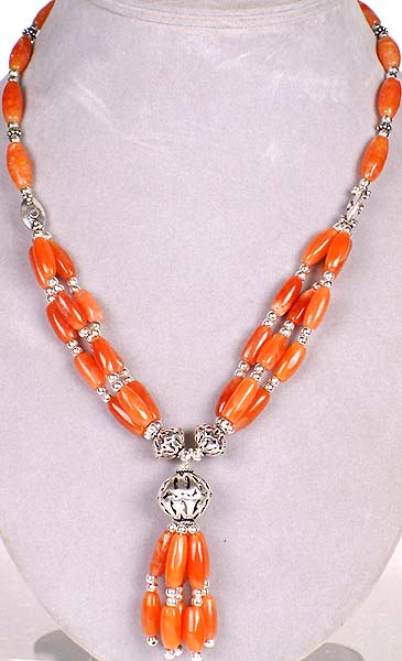 Dangling Sardonyx Necklace