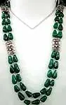 Dyed Ruby necklace