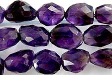 Faceted Amethyst Tumbles