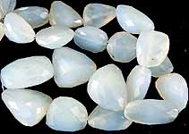 Faceted Chalcedony