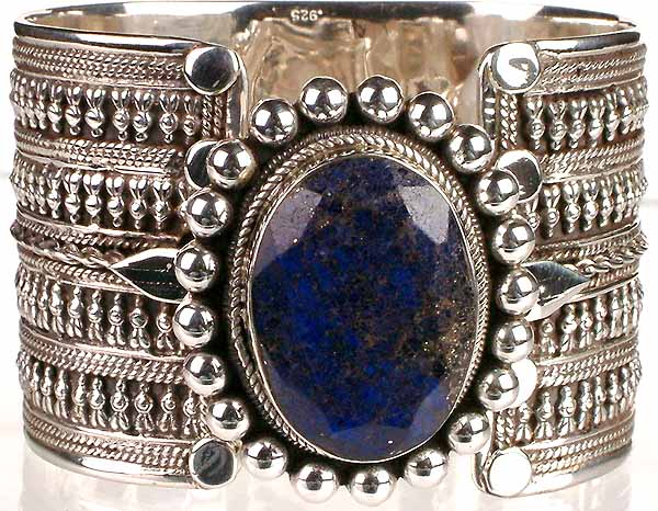 Filigree Bracelet of Lapis Lazuli