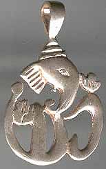 Ganesha Om Pendant