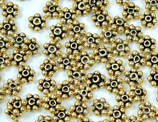 Gold Plated 4 mm Spacer