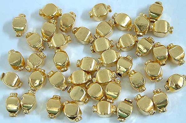 Gold Plated Sterling Beads