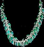 Green Onyx Bezel Necklace