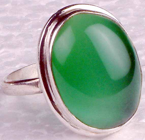 Green Onyx Ring