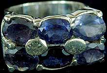 Iolite Ring