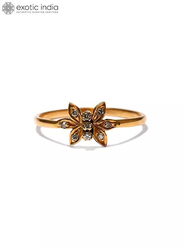 Finely Crafted Diamond Ring | Dazzling Gold Jewelry