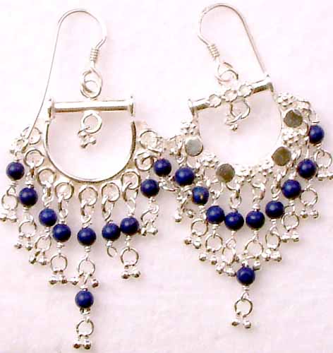 Lapis Lazuli Ear Rings
