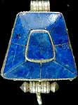Lapis Lazuli Gau Box pendant