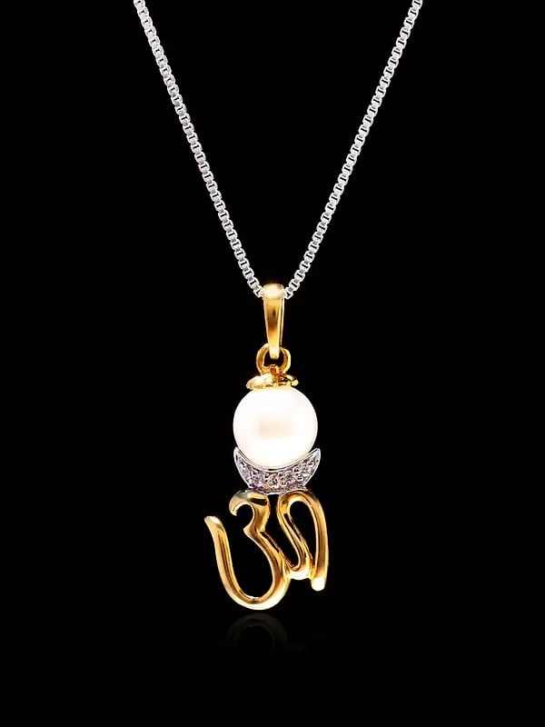 OM (AUM) Pendant with Sun and Moon