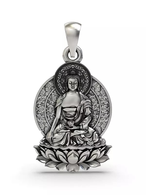 Bhumisparsha Buddha Pendant