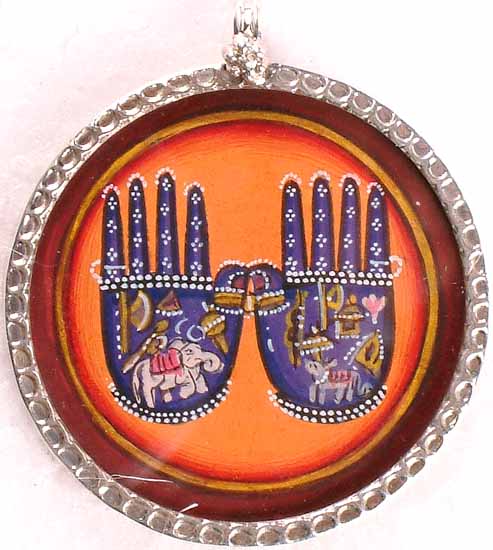 Lotus Hands of Lord Vishnu