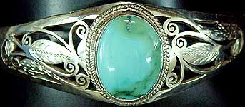 Nepalese Bracelet of Turquoise