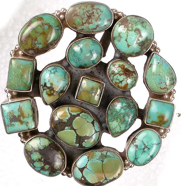 Nepalese Pendant of Turquoise